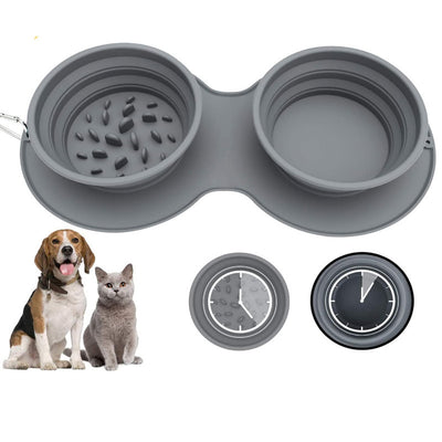 Anti-Choke Slow Feed Dog Bowl