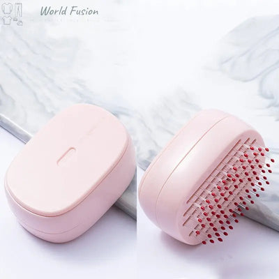 Automatic Cleaning Comb Of Broken Hair