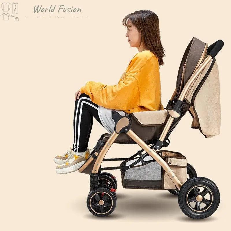 Lightweight, Easy-Fold Baby Strollers