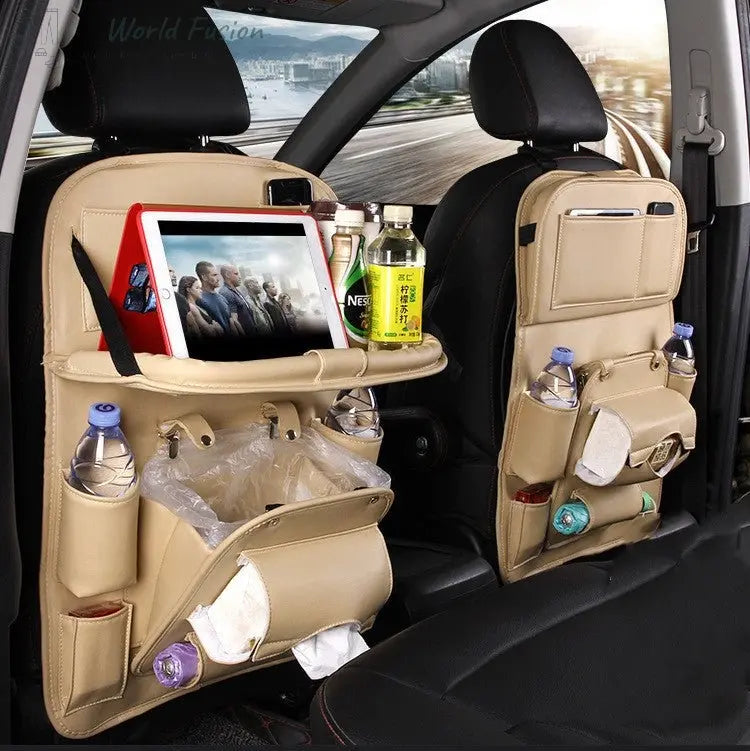 Car Seat Back Tray Bag - World Fusion