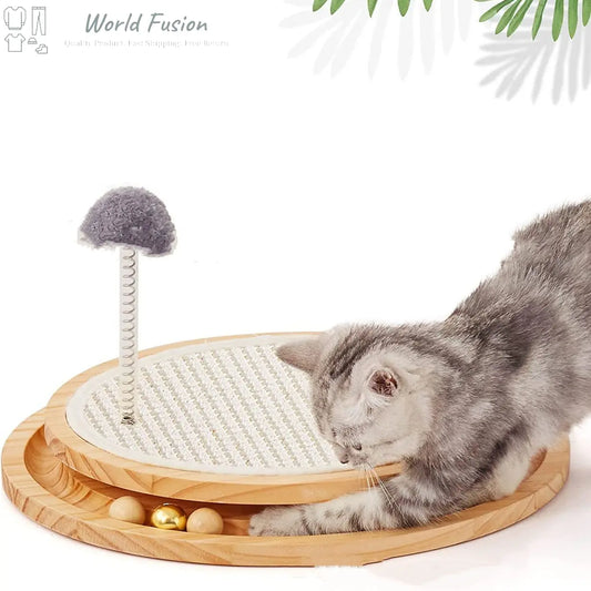 Two-in-One Cat Scratching Toy