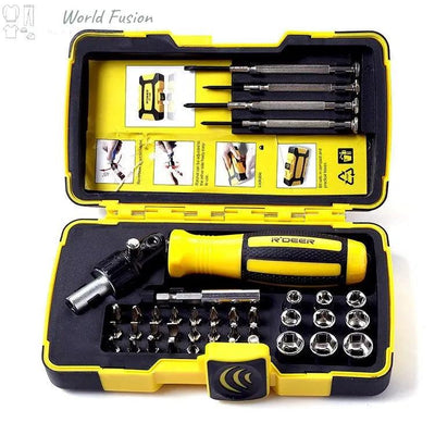 Socket Screwdriver Set with Ratchet