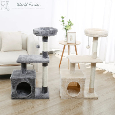 Multi-layer Cat Climbing Tower