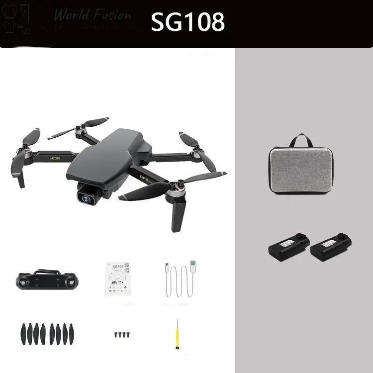 Folding Four-axis 4K High-definition Aerial Drone Remote Control Aircraft - World Fusion