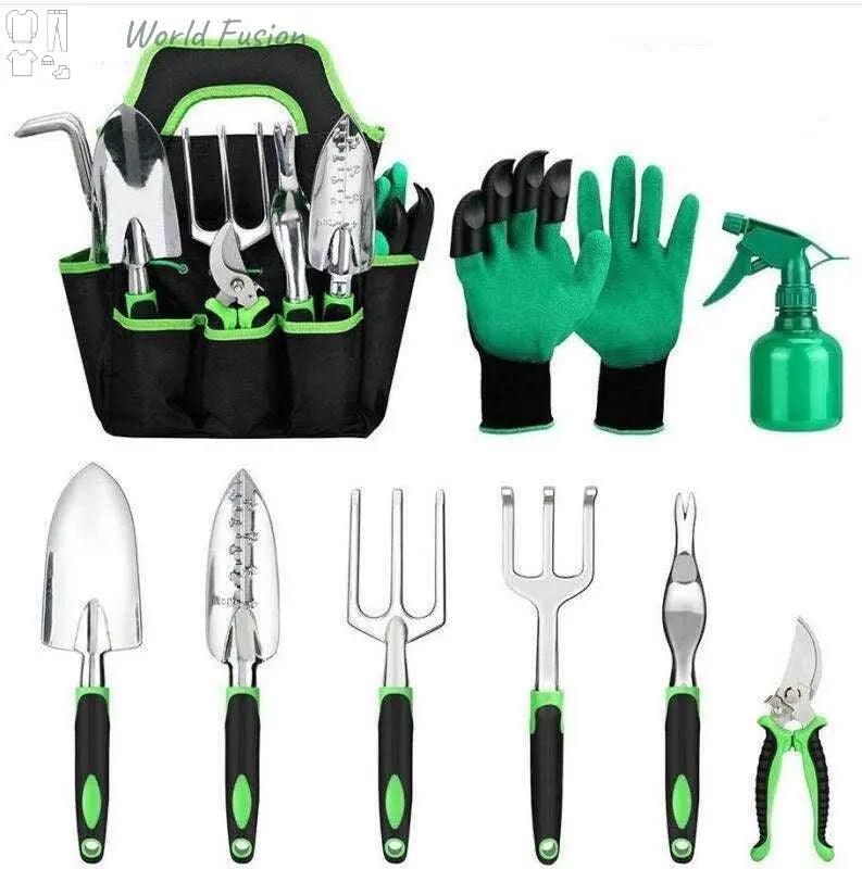 Silicone handle gardening tools