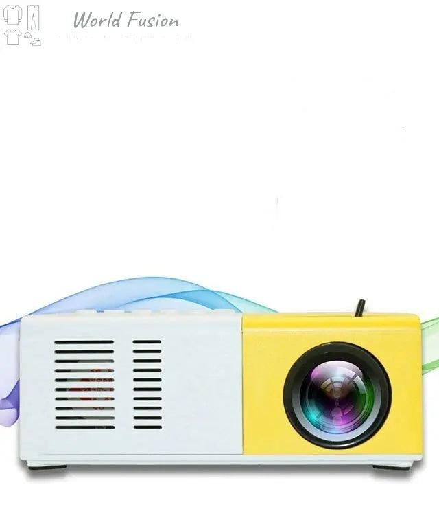 Gift Home Entertainment Projector Handheld Mini LED Projector - World Fusion