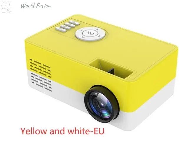 Gift Home Entertainment Projector Handheld Mini LED Projector - World Fusion
