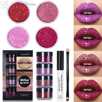 Glitter lip gloss lipstick