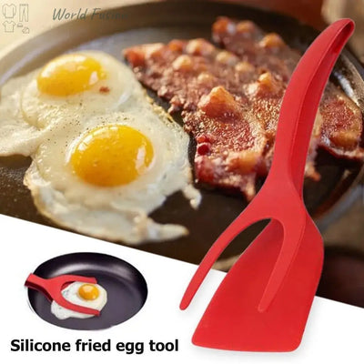 Grip Flip Egg Spatula Tongs - World Fusion