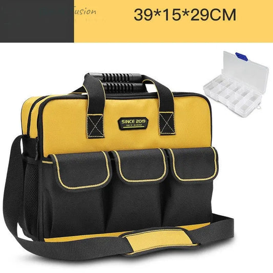Hand-held Tool Multifunctional Canvas Thick Wear-resistant Tool Bag - World Fusion