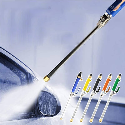 High-pressure electric car washer for efficient cleaning.