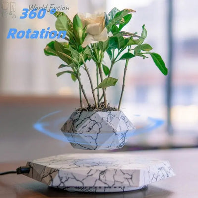 Marble Color Floating Planter - World Fusion