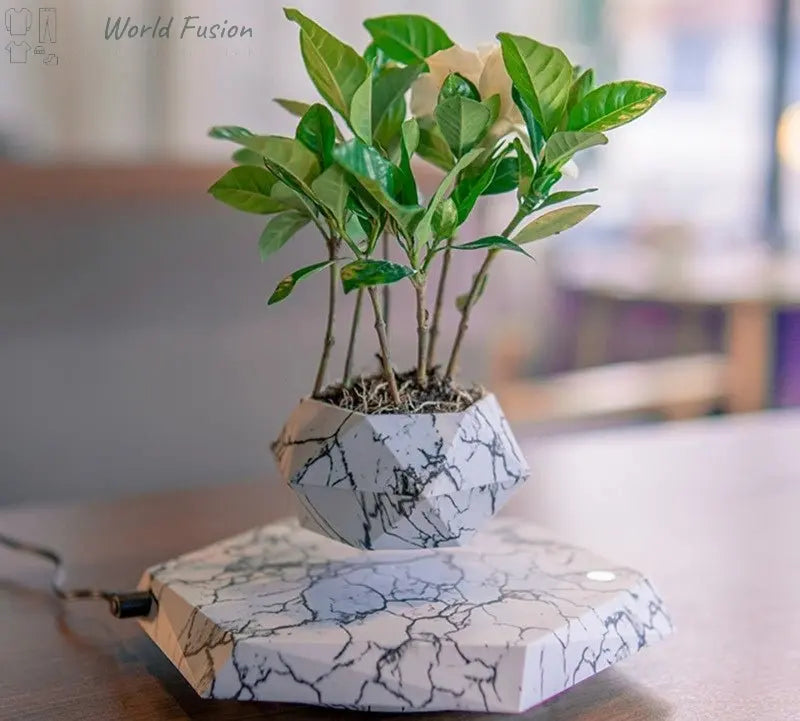 Marble Color Floating Planter - World Fusion