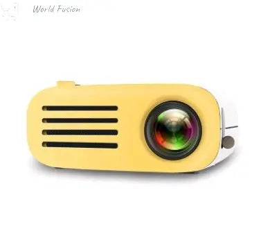 Mini LED Pocket Projector Home  USB HDMI Video Portable Projector Optional Battery - World Fusion