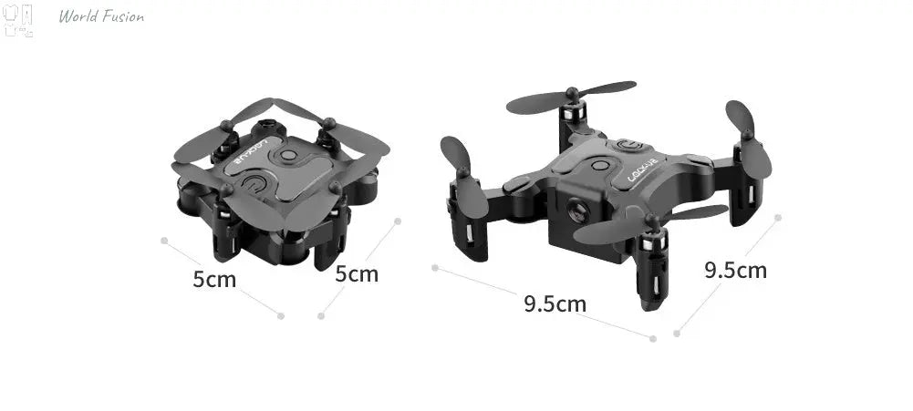 Mini folding drone - World Fusion