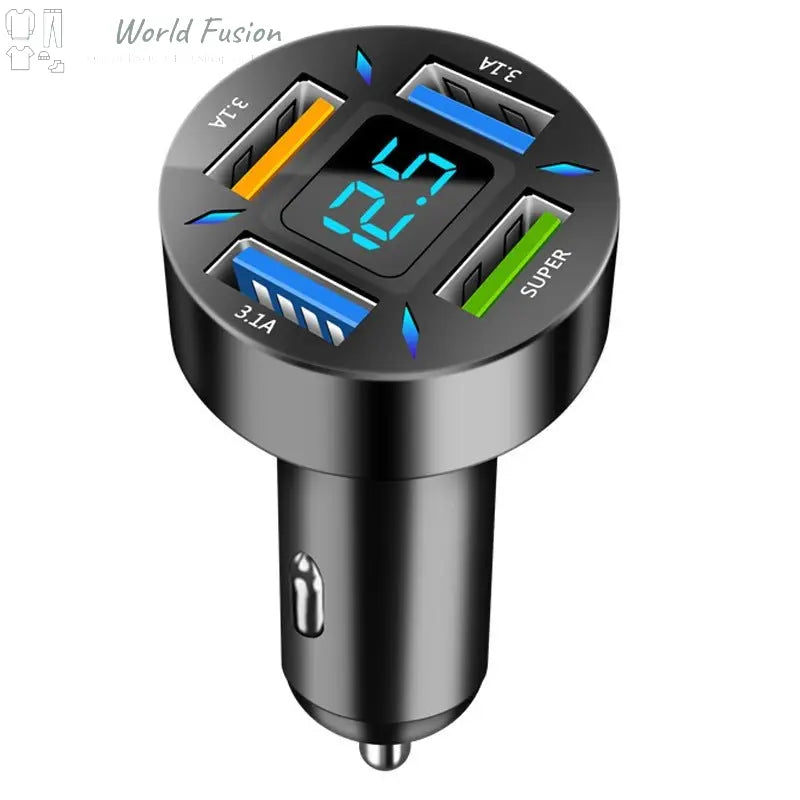 Multiport Car Charger - World Fusion