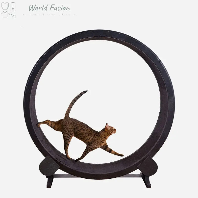 Pet Cat Running Wheel Fitness Toys World Fusion