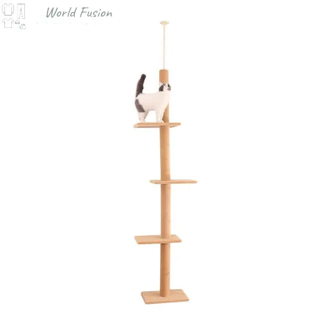 Pet Cat Toy Condo Cat Climbing Tower Multi-layer - World Fusion