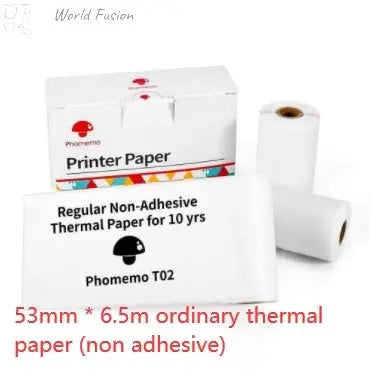 Portable Thermal Label Printer Home Photo Printer Student Wrong Question Printer Bluetooth Mini Label Printer Price Tag - World Fusion