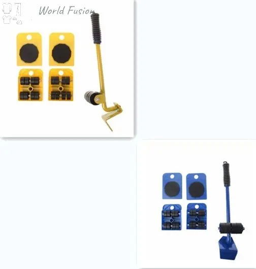 Professional Furniture Transport Moving Lifter Tool Mover Device 5PCS per Set - World Fusion