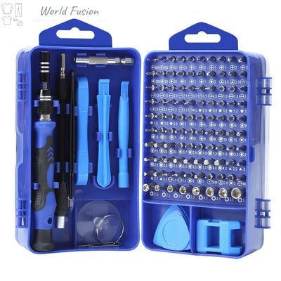 Screwdriver Set Multi-function Screwdriver Set Bit Head Watch Game Machine Disassembly Tool - World Fusion