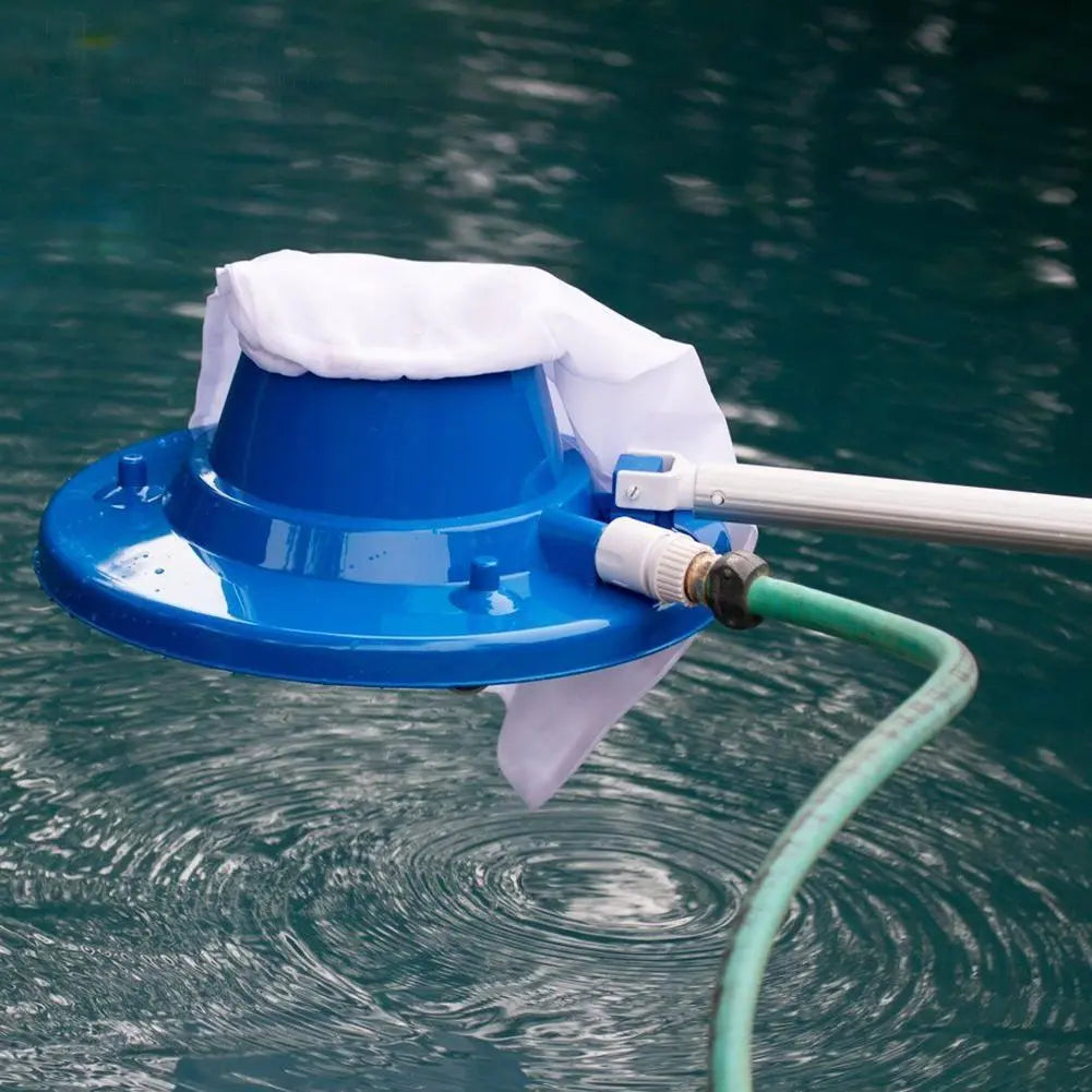 Swimming Pool Suction Head Collecting And Cleaning Leaves At The Bottom Of The Pool World Fusion