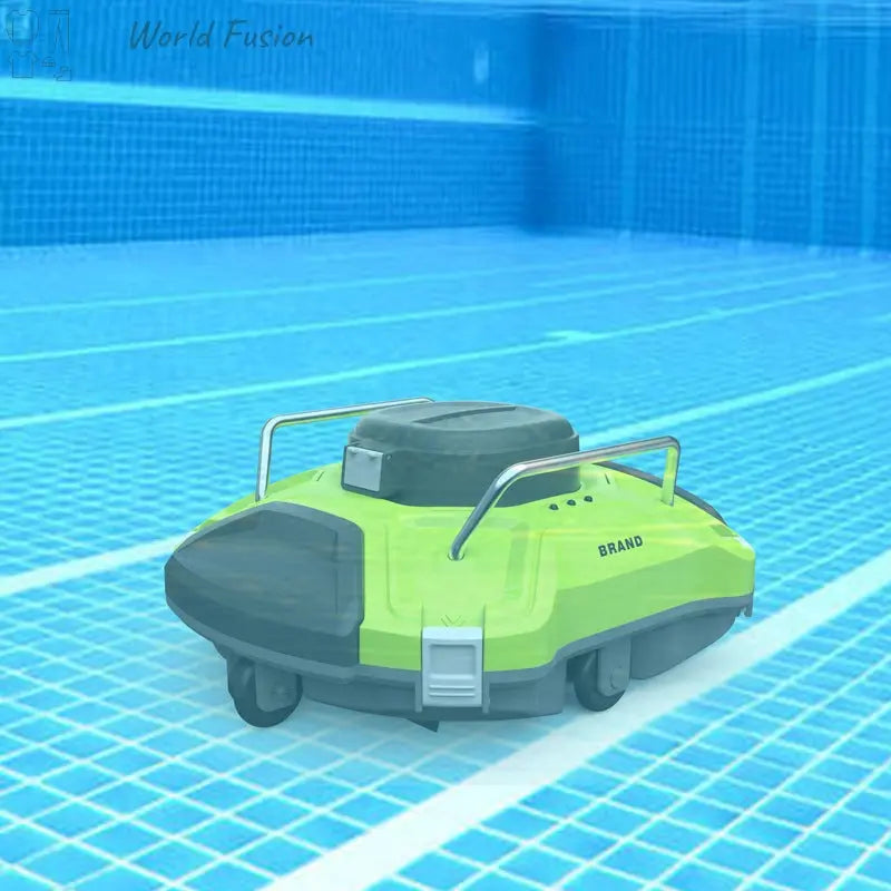 Swimming Pool Underwater Robots Automatically Plan Routes For Deep Cleaning World Fusion