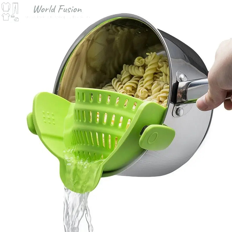 Silicone Pan Pot Strainer Food Grade
