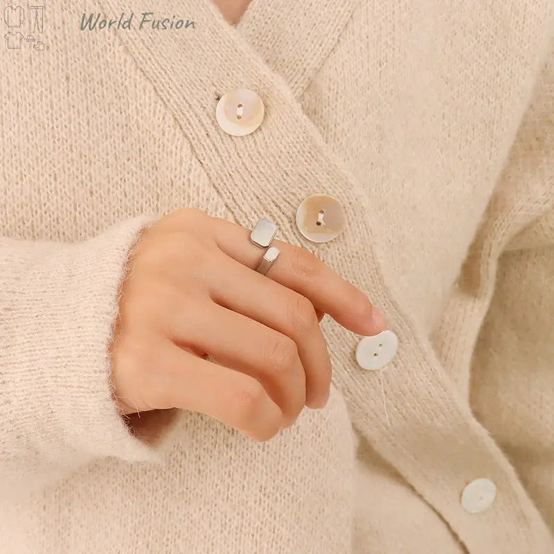 Fashion Seashell Ring - World Fusion