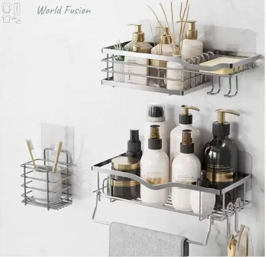 Wall Mounted Bathroom Shelf - World Fusion