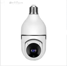 WiFi CAMERA 1080P Bulb 4X Zoom Camera E27 Home 5GWiFi Alarm Monitor - World Fusion
