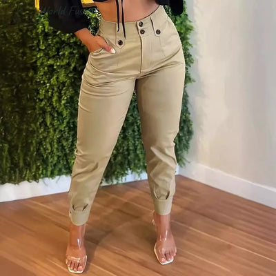 Women's Casual Solid Color Pants