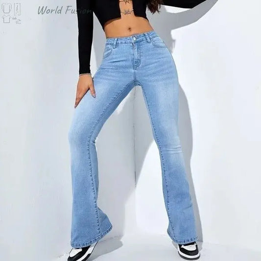 Women's Casual High-Waist Slim Trousers