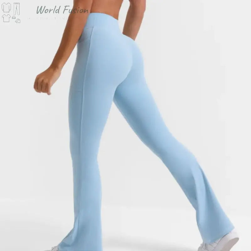 Women's Outdoor Sports Loose Yoga Bootleg Pants - World Fusion
